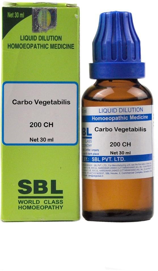 SBL's Carbo Vegetabilis 200 Dilution 30 ml