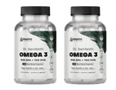The Very Best Vegan Omega 3-120 Capsules 2 Pack - Vegan Algae Omega 3 Supplement Alternative - Plant Based Fish Oil Alternative- DHA & EPA Supplement - Made in USA - Heart Stress Relief Dr Seinfeld