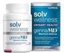Solv Wellness GennaMD Cranberry Supplement for Urinary Tract Health Support - Advanced 36 mg Soluble PAC from 100% Cranberry Juice Extract - Small, Easy-to-Swallow Capsules - 90 Capsules