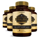 Royal Jelly (4 Bottles) Immune Support Supplement with Bee Pollen & Propolis | All Natural, High Potency Superfood | 90 Pure, Non-GMO, Gluten Free Vegetarian Capsules Each