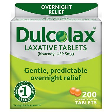 Dulcolax Laxative Tablets, 200 Count (Pack of 2) IULC#C