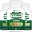 1200MG Vitamin E Tocotrienols Liposomal Tocotrienols Supplement with Phosphatidylcholine, 95% Delta-tocotrienols and 5% Gamma-tocotrienols, High Absorption for Heart, Brain Function 180 Capsules