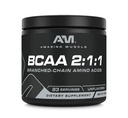 Amazing Muscle BCAA Amino Supplement | 2:1:1 Branched Chain Amino Acid Ratio | Unflavored | Net Weight 500 Grams (1.1 Lb) | Non-GMO | Gluten-Free | Made in USA