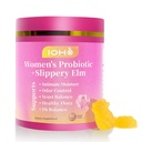Her Juicy Feminine Probiotics Gummies for Women Tropical Pineapple Flavor | Supports pH Balance, Digestive & Immune Health | with Slippery Elm | 60 Gummies (1 Pack)