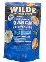 Wilde Protein Chips Buttermilk Ranch Flavor, Crispy Protein Chips – Made with Real Chicken & Egg Whites, High Protein Snack, Gluten Free, Ranch Seasoned Chips