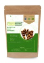 Foodherbs Premium Haritaki Powder single ingredient fine mix, Terminalia chebula Harad Chebulic Myrobalan, hand packed 200 g 0.44 lb, Ayurvedic ritual scoop for warm water or tea, sealed fresh