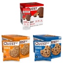 Quest Nutrition Protein Snacks Bundle - Peanut Butter Cups, Peanut Butter Cookies and Chocolate Chip Cookies (12 Count Each)