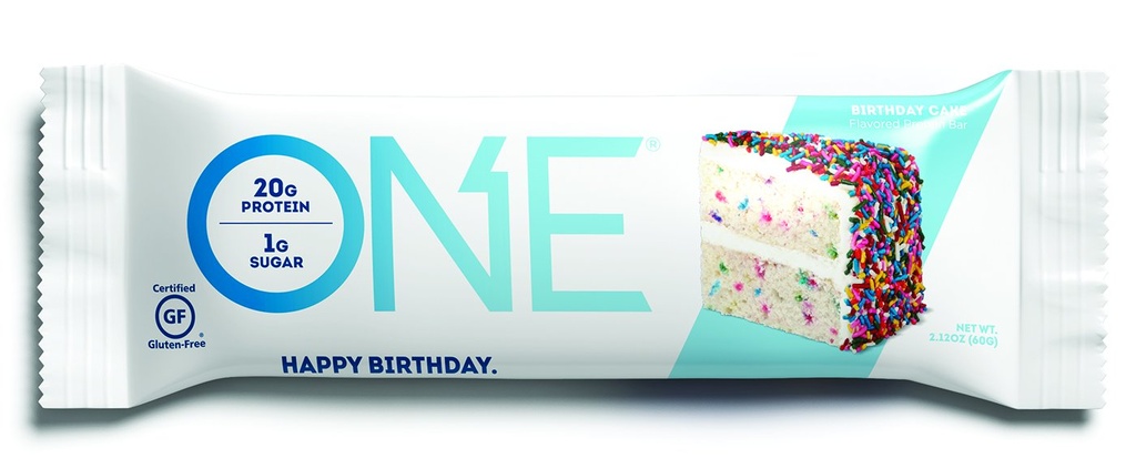 One Protein Bar Birthday Cake, 2.12 Oz