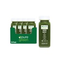 Pure Green Cold Pressed Greens Shots – 12 Pack 2oz | Daily Support | Spirulina, Kale, Apple Cider Vinegar & Mint | Non-GMO, Gluten Free, No Artificial Flavors