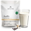 Arbonne Feelfit Pea Protein Shake - Daily Supplement Powder, Vegan Protein for Support of Overall Health, Energy and Well-Being, Vanilla