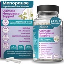 Hormone Free Menopause Supplements for Women | Dong Quai, Black Cohosh, Pre & Probiotics for Hot Flashes, Night Sweats, Digestion, Sleep & Mood Support | Plant Based Perimenopause Complex | 30 Days