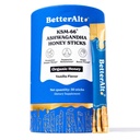 Better Alt KSM 66 Ashwagandha Honey Sticks |Organic Multiflora Himalayan Honey | Helps Promote Relaxation, Focus |1 Month Dietary Supplement