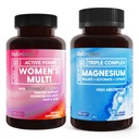 BioEmblem Women's Triple Magnesium Complex and Multivitamin fro Cardiovascular Health and Nutritional Needs