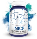 Nootropics Depot NKO™ Krill Oil Softgels | 500mg | 180 Count | Contains DHA + EPA and Astaxanthin | Omega 3 Supplement | Natural | Supports Cardiovascular + Joint Health
