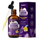 duwhot Glycine for Sleep Liquid Drops Sugar Free, 1.5g/3g Glycine Supplement Plus Magnesium, L-theanine & Vitamins for Stress Relief, Relaxation & Energy Support, Liposomal, Vegan, Organic, 2 FL OZ