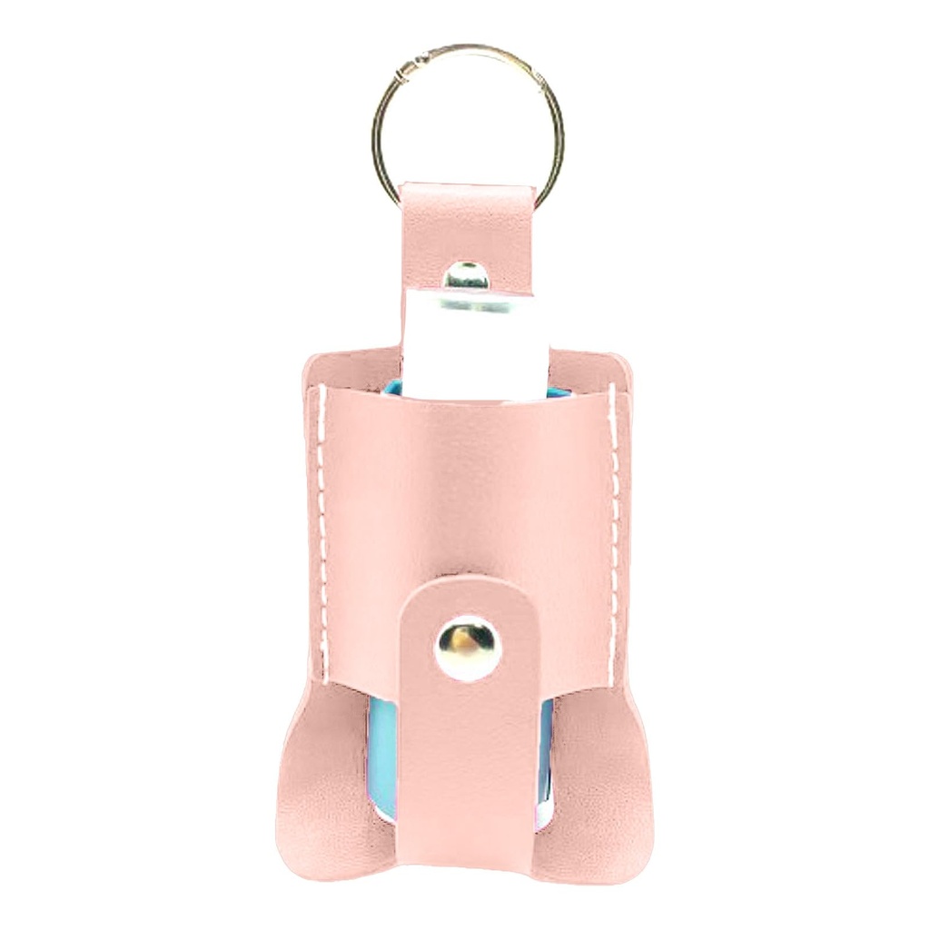 Inhaler Travel Case for Asthma - Medical-Grade PU Leather Holder with Detachable Keychain