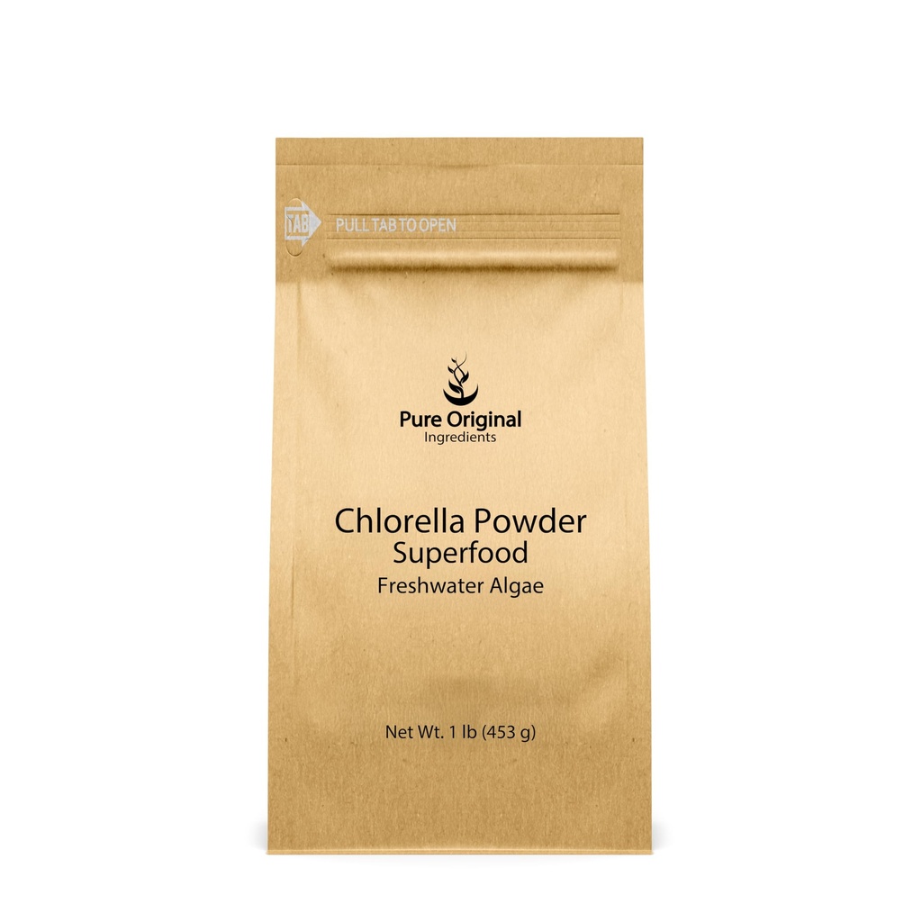 PURE ORIGINAL INGREDIENTS Chlorella Powder (16 Ounce)