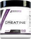 Cutler Nutrition Pure Creatine Monohydrate - 5g Per משרת 50 משרתים - Premium שריר בונה מגביר את ביצועי כוח ההתאוששות - Unflavored for Easy Mixing