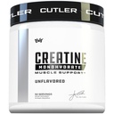 Cutler Nutrition Pure Creatine Monohydrate - 5g Per Serving 50 Servings - Premium Muscle Builder Enhances Strength Performance & Recovery - Unflavored for Easy Mixing