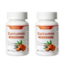 Curcumin 95% with Glucosamine, 5-in-1 Joint Support Supplement with Sour Cherry, Frankincense & Celery Seed, 120 Capsules, Natural Antioxidant for Joint & Immune Health, Non-GMO, Gluten-Free
