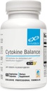 XYMOGEN Cytokine Balance - Antioxidant & Cellular Detox Support - 400 mg Turmeric Extract - Features Nrf2 Activators - Vegan & Non-GMO - 60 Capsules