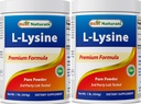 Best Naturals Lysine Powder, 1 Pound - 100% Pure (1 LB (Pack of 2))