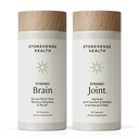 Stonehenge Health Dynamic Joint + Dynamic Brain Bundle Supplement Supports Comfort, Mobility, Flexibility + Memory Acquisition and Retention