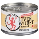 Underwood Liver Wurst Spread, 4.25 Ounce