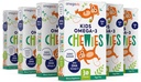 Omega 3 Gummies - Ultra-High DHA Chewable Gel Gummy - for Kids Supports Brain & Eye Health - Sugar-Free Natural Fruit Flavor - Kids Omega 3 Fish Oil Gummies (6 Pack)