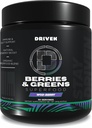 Driven B & G Berries & Žalieji Superfood milteliai, 30 Paslaugos - Organinis Plant-Based Formulė Probiotikai & Digive fermentų - Palaiko atkūrimo, Sveikas Digestion, ir imuninės funkcijos