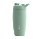 Form Insulated Stainless Steel Protein Shaker Bottle - 550ml, Leak-Proof Protein Shaker Stainless Steel with Snap-Fit Agitator - Keeps Drinks Cold for 12 Hours!