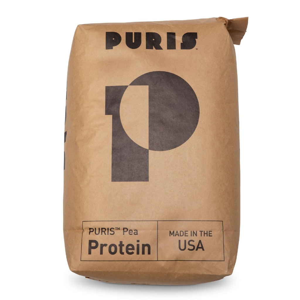 PURIS Organic Pea Protein Powder – USDA Organic Vegan Protein | 27g Plant Protein Per Serving | Non-GMO Gluten-Free Soy-Free | Clean Label | Smooth Taste | Ideal for Shakes, Smoothies, Baking | 44 lbs