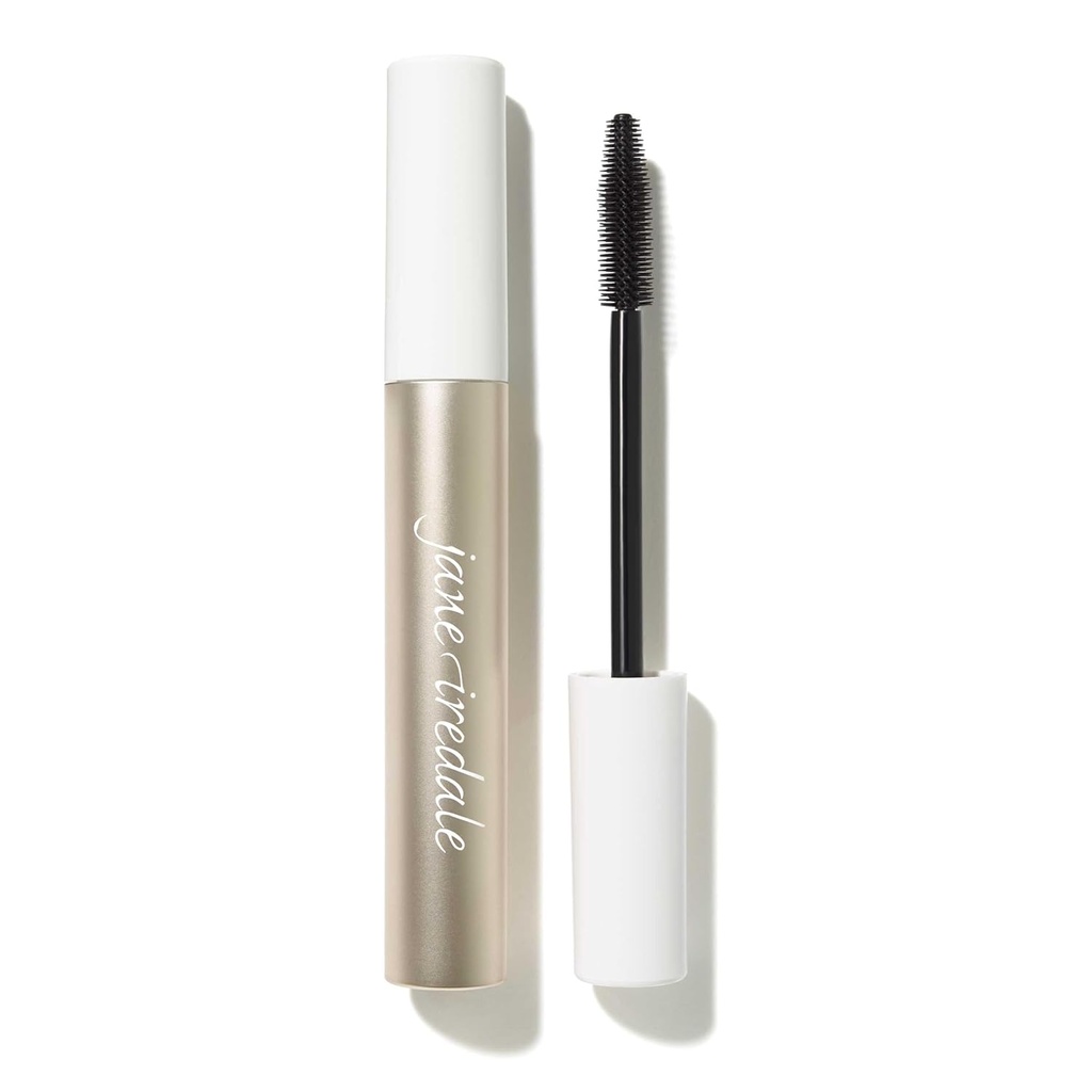 Jane iredale Lash finkapen luzera eta definizioa Tubing Mascara, Long-Wear, Smudge-Resistant Formula, Igogailuak, Kiribilak eta Bereizketak, Vegan, Cruelty-Free