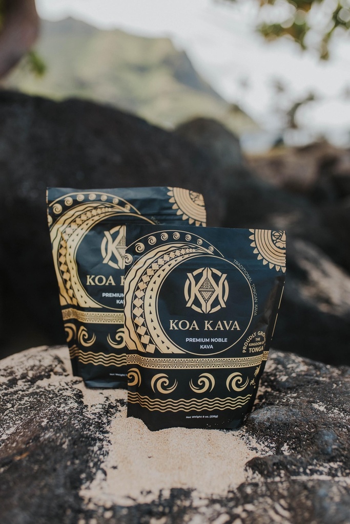 Koa Kava 8 oz Tongan Plus 1 lb Tongan Kava Bundle