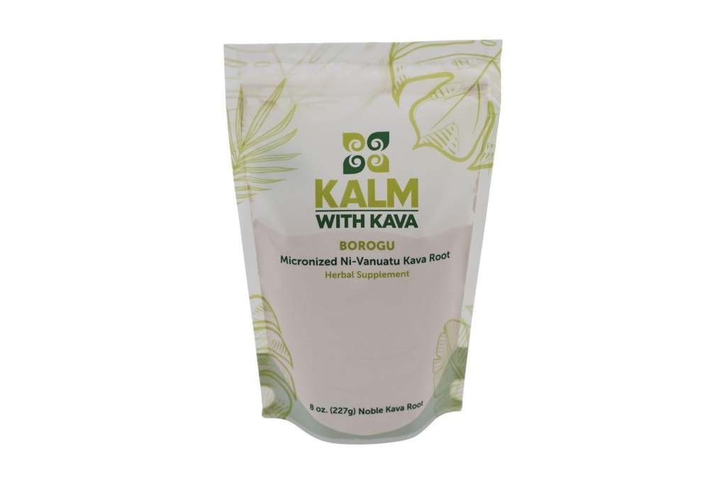 KALM with Kava Borogu Micronized Kava (8 oz)