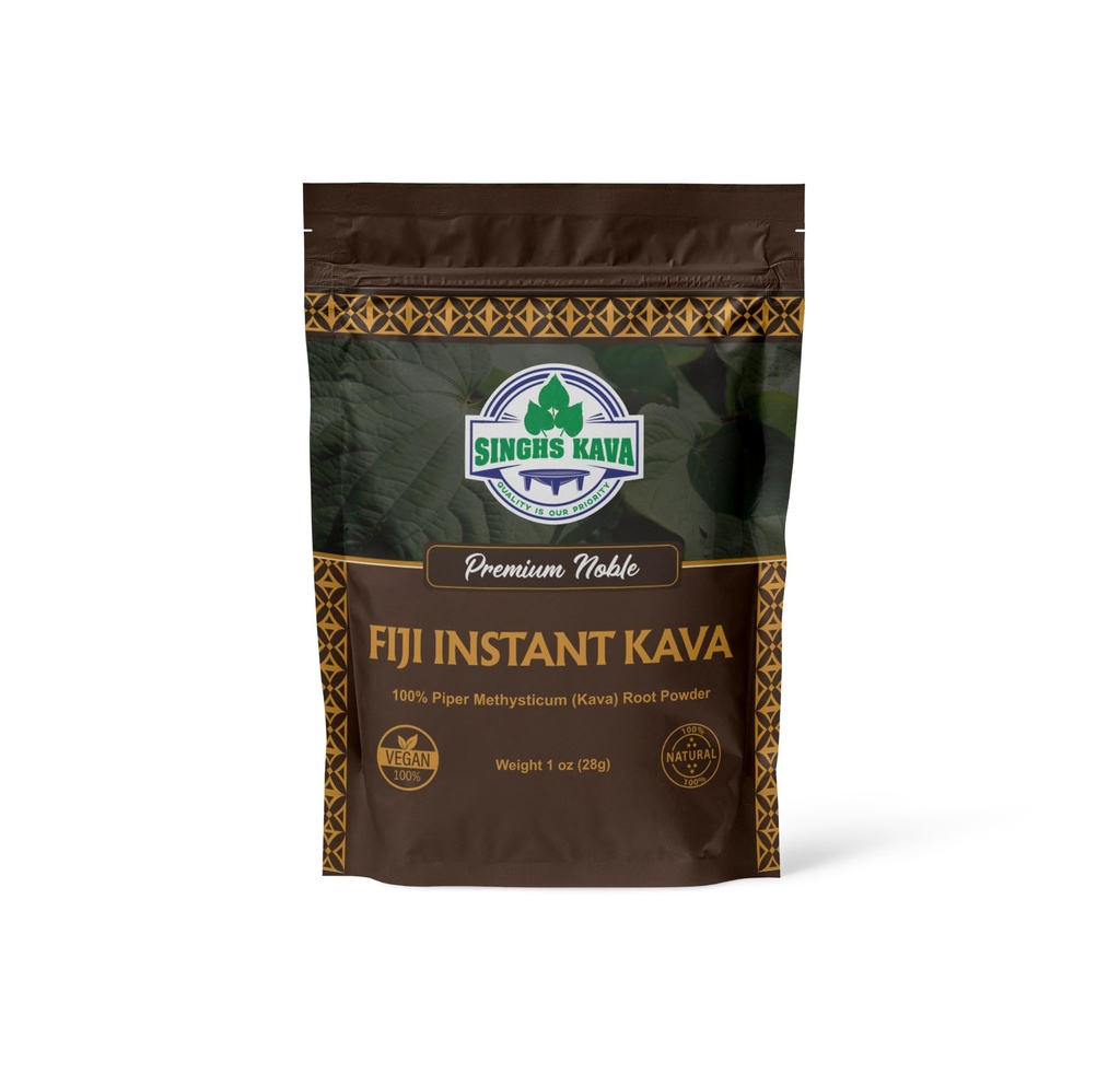 SINGHS Premium Quality Noble Fiji INSTANT Kava Powder mix (1oz)