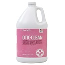Pet MD Otic-Clean Dog Ear Cleaner - Veterinarian-Formulated Otic Ear Solution for Dogs & Cats - Pet Ear Cleaner for Itch, Odor, & Wax Buildup - Deodorizing Cat Ear Cleaner Solution - 1 Gallon