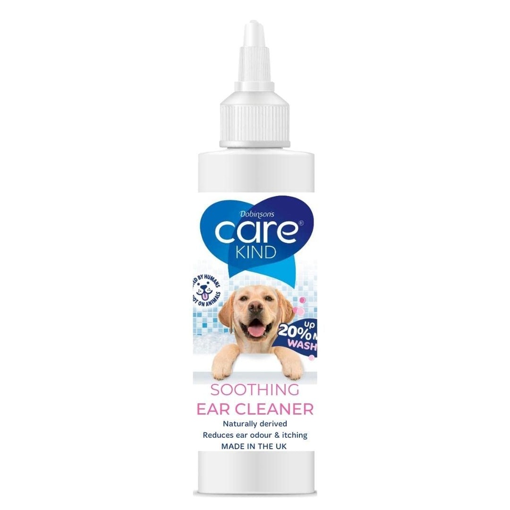 Dog Ear Cleaner Dog Ear Cleaner Solution 6.8 Fl Oz - Stop Head Shaking, Itchy & Waxy Ears - Vet Recommended Dog Ear Drops, Naturally Derived, Non-Toxic Soothing Ear Cleaner Dog