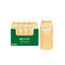 Pure Green Cold Pressed Ginger Shots – 24 Pack 2oz | Daily Support | Ginger, Lemon & Cayenne | Non-GMO, Gluten Free, No Artificial Flavors