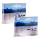 Natural Shilajit in Tablets, 2 Packs of 60 Tablets (Total 120 Tablets) Golden Shilajit label