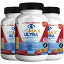 Vismax Ultra Vision Support Supplement, 60 Capsules, 24 Premium Ingredients with Vitamins and Minerals, 30-Day Supply (3)