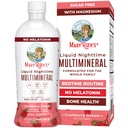 MaryRuth's Liquid Nighttime Multimineral, NO Melatonin, 4 Flavors, 32oz | NO Melatonin, Magnesium Citrate, Calcium, Zinc, Vitamin D3, Available in 4 Flavors, Vegan, Sugar Free, Gluten Free