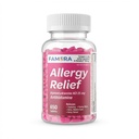 FAMORA Allergy Relief 25mg Diphenhydramine HCl – 650 Count – OTC Antihistamine Caplets for Sneezing, Itchy, Watery Eyes, and Runny Nose