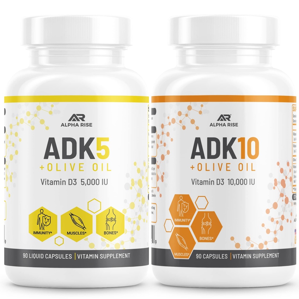 ADK 5 Vitamin Supplement + ADK 10 Vitamin Supplement