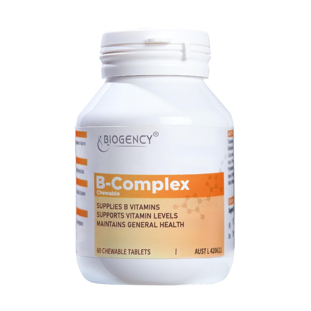 B-Complex Dietary Supplement - Contains All B Vitamins Including B12, B1, B2, B5, B6, B7, Folic Acid for Energy Support Stress Relief Immunity Enhancement, 3 Pack 60 Tablets