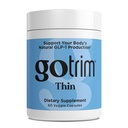 TLS GoTrim Thin Satiety and metabolic Support Capsules with Eriomin Lemon Extract, TriBiome triacetin, Saffron and Mulberry, Vegan, Gluten Free, 30 Servings