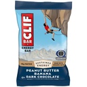 CLIF BAR - Energy Protein Bars - Peanut Butter Banana with Dark Chocolate - Made with Organic Oats - Energy Bars - Non-GMO - (1 Count) | bike-handlebars