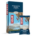 Clif Bars - Energy Bars - Peanut Butter Banana Dark Chocolate - Made with Organic Oats - Plant Based Food - Vegetarian - Kosher (2.4 Ounce Protein Bars, 12 Count) Packaging May Vary