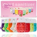 PeppyHands 8 Pcs Hand Sanitizer Spray, Spray Hand Sanitizer Travel Size With Keychain, 8 Scents, 10.8 FL. OZ. Hand Sanitizer for Kids School Gifts for Women, Teen, Girl (8Pcs)