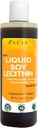 Kacia Pure Soy Lecithin Liquid | Vegan Lecithin 8 oz | Elikadura Naturala Kalifikazio Emulsifier & Stabilizer Baked Goods & Chocolates | Lecithin Soy Moisturize in Skin & Hair Cosmetics Creations